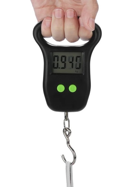 50KG 50 kg x 10G Dijital Ölçek Balıkçılık Bagaj Seyahat Ağırlık Çelik Asma Elektronik Kanca Ölçekli Mutfak Ağırlık Araçları (Yurt Dışından)