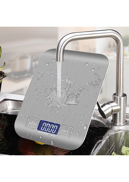 Bir Stil 5kg 1g.1oz Elektronik Pişirme Tartı Terazi Pişirme Için Hassas Paslanmaz Çelik Mutfak Terazisi LCD Ekran (Yurt Dışından) indirimleri