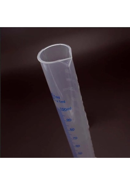 100ML Tarzı Yüksek Li Ölçme Silindiri Laboratuvar Testi Mezun Sıvı Deneme Tüpü Kavanoz Aracı Kimya Laboratuvar Ekipmanları ml (Yurt Dışından) fırsatları