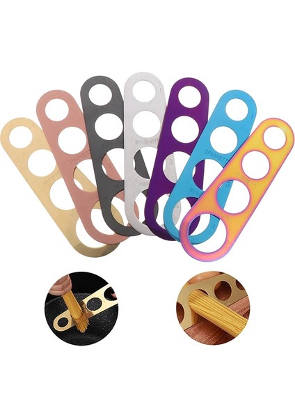 Pp Tarzı Spagetti Makarna Ayarı Için Paslanmaz Çelik Spagetti Ölçü Aleti Makarna Porsiyon Ölçüsü Porsiyonları ile Pişirme Aletleri (Yurt Dışından) fiyatları