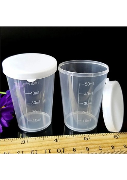 50ML Tarzı ml Şeffaf Ölçekli Plastik Dereceli Ölçme Fincan Pişirme Kabı Sıvı Ölçüm Cihazı Sürahi Bardak Konteyner (Yurt Dışından) fırsatları