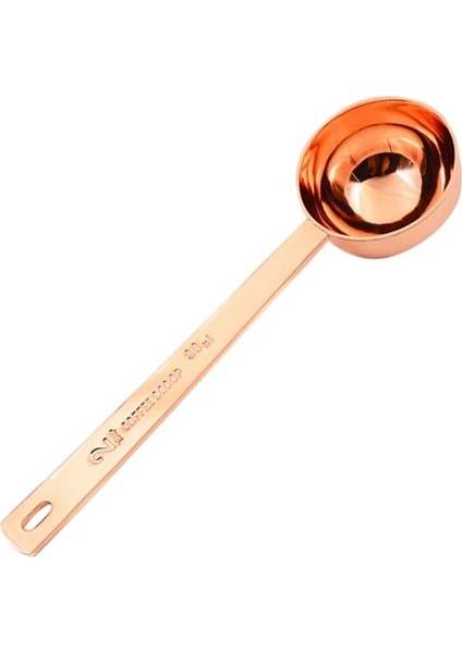 30ML Gül Altın Stili 15MLML Uzun Sap 304 Paslanmaz Çelik Süt Kahve Tozu Kepçe Ölçüm Kaşığı Ölçü Kaşığı Kahve Çay Araçları Aksesuarları (Yurt Dışından)