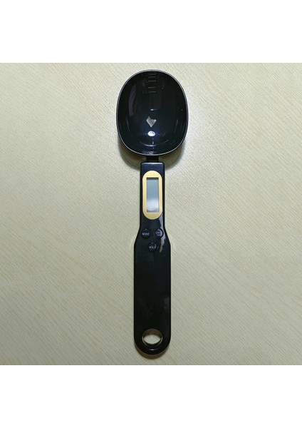 Siyah Stil 0.1G-500G 500G.1G Taşınabilir LCD Dijital Mutfak Terazisi Ölçme Kaşığı Kahve Şeker Gram Elektronik Kaşık Ağırlık Hacim Gıda Ölçeği (Yurt Dışından)