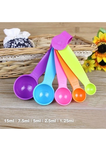 Büyük ve Küçük 10PC Stili Set Plastik Renkli Ölçme Kaşıkları Şeker Kek Mutfak Aksesuarları Pişirme Pişirme Araçları Yeni Sl Boyut Ölçme Kaşıkları (Yurt Dışından) fırsatları
