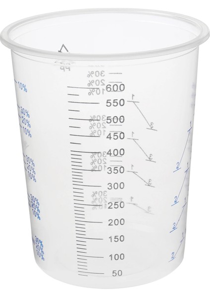 20 Adet Tarzı Tek Kullanımlık Temizle Mezun Plastik Karıştırma Bardakları Boya Uv Reçine Epoksi Takı Aksesuarları Yapımı Araçları El Yapımı 600ML (Yurt Dışından)