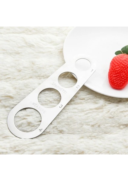 Gümüş Tarzı Paslanmaz Çelik Spagetti Measurer Makarna Erişte Tedbir Aşçı Mutfak Kek Cetvel Tapeline Ücretsiz Ölçüm Aracı (Yurt Dışından) fiyatları