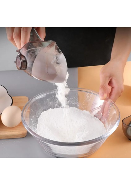 L Tarzı Yeni Ayarlanabilir Ölçme Kaşıkları Ölçekli Plastik Ölçme Kaşık Bardakları Pişirme Pişirme Aksesuarları Mutfak Ölçme Araçları (Yurt Dışından) fırsatları