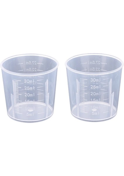 20ML Tarzı Şeffaf Plastik Ölçme Fincan Laboratuar Ölçme Aletleri Ölçme Kabı Ev Mutfak Pişirme Aracı ml (Yurt Dışından) fırsatları