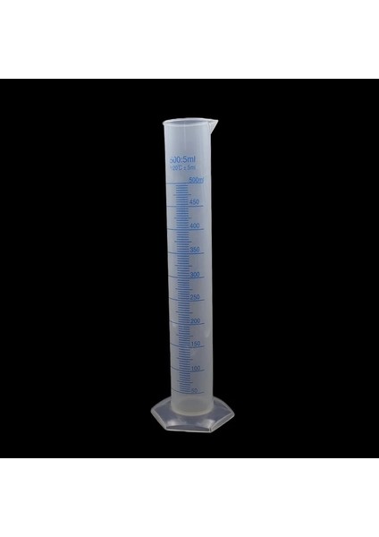 500ML Tarzı ml Plastik Ölçme Silindiri Laboratuvar Malzemeleri Laboratuvar Aletleri Için Dereceli Silindirler STTA889 (Yurt Dışından)
