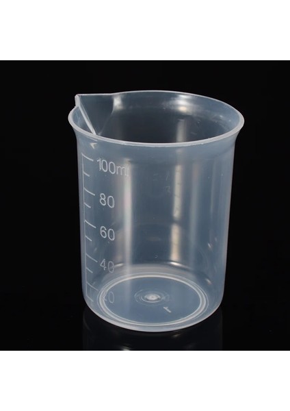 100ML Şeffaf Plastik Ölçme Sürahi Ölçü Fincan Mezun Yüzey Mutfak Laboratuvarı Ölçme Aracı Ev Dıy Craft Karıştırma Ölçme Fincan (Yurt Dışından) fırsatları