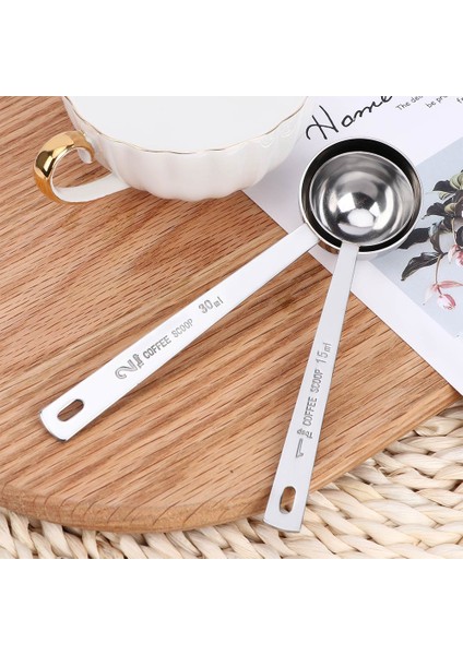 15ML Tarzı Çok Işlevli ml Uzun Saplı Ölçme Kaşığı Fincan Paslanmaz Çelik Yemek Kaşığı Ölçme Kaşığı Mutfak Aksesuarları (Yurt Dışından) modelleri