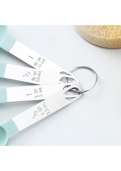 5 Adet Plastik Stil Çok Amaçlı Ölçme Kaşık Bardak Çay Kahve Ölçme Aletleri Setleri Pişirme Aksesuarları Paslanmaz Çelik Saplı Mutfak Aletleri (Yurt Dışından) fiyatları