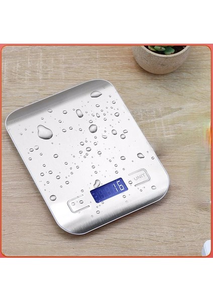 Bir Stil 10KG Dijital Mutfak Terazisi, LCD Ekran 1g.1oz Pişirme Için Hassas Paslanmaz Çelik Gıda Ölçeği Pişirme Pişirme Tartı Elektronik (Yurt Dışından) fırsatları