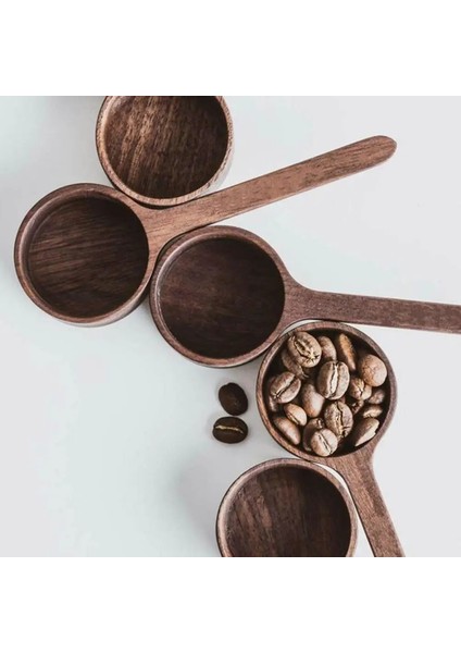 L Tarzı Ceviz Ahşap Ölçme Kaşığı Kepçe Kahve Çekirdekleri Bar Mutfak Ev Pişirme Aracı Ölçme Fincan Mutfak Için Ölçme Aletleri (Yurt Dışından) fiyatları
