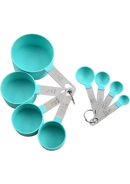 Çoklu Stil Adet Paslanmaz Çelik Ölçü Kaşıkları Çok Amaçlı Kaşıklarbardak Ölçü Kabı Ölçü Kaşığı Aletler Pp Pişirme Aksesuarları (Yurt Dışından)