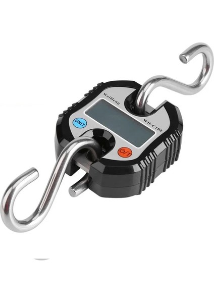 Siyah Stil Taşınabilir Bagaj Ölçeği 150KG 50G Asılı Ölçek Ağır Ağırlık Elektronik Dijital Teraziler Paslanmaz Çelik Döngü Kancalı Denge (Yurt Dışından) fiyatları