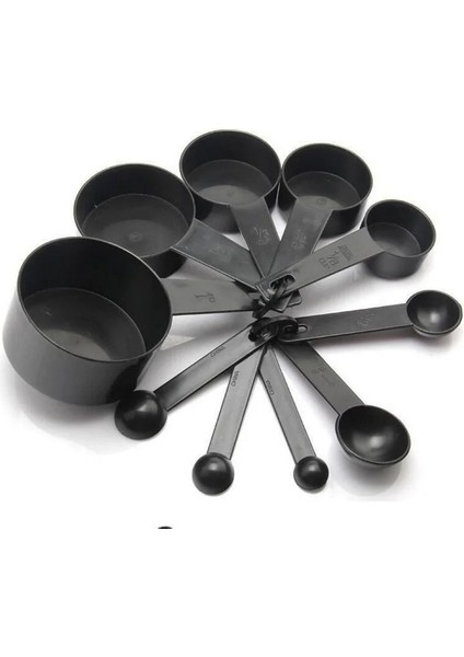 10 Beden Set Mutfak Ölçü Kaşığı Çay Kaşığı Kahve Şeker Kaşığı Kek Pişirme Un Ölçü Kapları Mutfak Pişirme Aletleri (Yurt Dışından) fiyatları