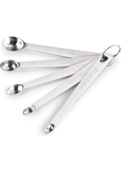 5 Adet Tarzı 5 Adet Paslanmaz Çelik Çift Başlı Ölçme Kaşığı 5 Parçalı Set Baharat Kaşığı Aletler Ölçme Kaşığı Cucharas Medidoras Cocina (Yurt Dışından) modelleri
