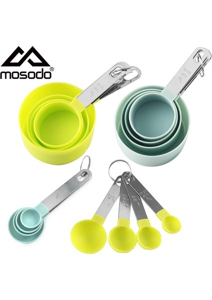 Kupa-Mavi Tarzı Mosodo Ölçme Kaşığı Fincan Terazi Seti Kuru ve Sıvı Ölçme Aletleri Çay Kaşığı Pp Pişirme Aksesuarları Mutfak Pişirme Aletleri (Yurt Dışından) fiyatları
