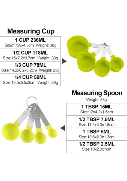 Kupa-Mavi Tarzı Mosodo Ölçme Kaşığı Fincan Terazi Seti Kuru ve Sıvı Ölçme Aletleri Çay Kaşığı Pp Pişirme Aksesuarları Mutfak Pişirme Aletleri (Yurt Dışından) fırsatları