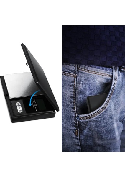 0.01G-100G Tarzı 200G LCD Mini Elektronik Dijital Tartı Takı Mutfak Tartıları Taşınabilir Yüksek Doğruluk Paslanmaz Çelik Cep Ölçeği (Yurt Dışından) indirimleri