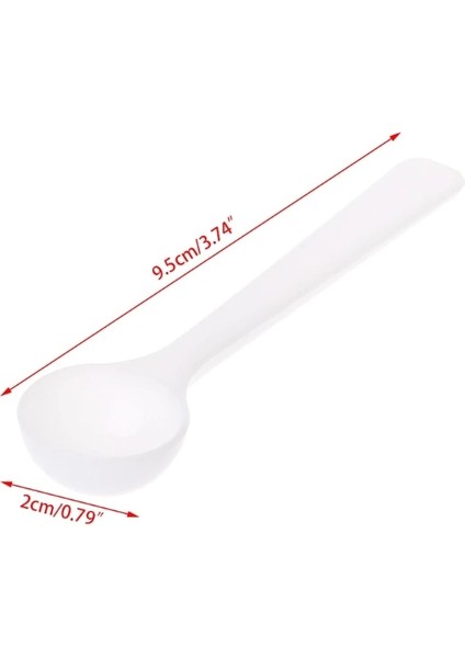 Beyaz Stil No.1 Boyutu G Ölçü Kaşığı Kahve Protein Süt Tozu Kaşık Kaşık Mutfak Gereçleri (Yurt Dışından) modelleri