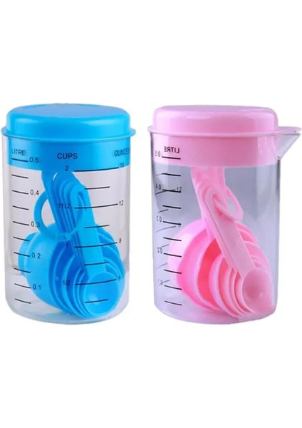 1 Adet Tarzı 500ML Şeffaf Plastik Bardaklar Ölçme Sürahisi Cu Ölçme Kaşık Seti Mutfak Aleti Pişirme Pişirme Aracı (Yurt Dışından) indirimleri