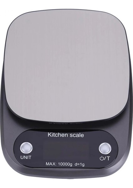 Gümüş Tarzı Dijital Mutfak Terazisi 10KG Gıda Ölçeği Çok Fonksiyonlu Tartı Elektronik Pişirme ve Pişirme Ölçeği LCD Ekranlı Silvergray (Yurt Dışından) fiyatları