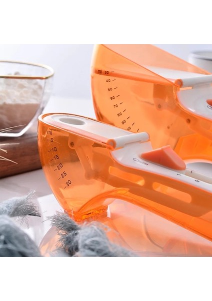 Mavi 1 Adet L Beden Stili Zlca Ayarlanabilir Ölçme Bardakları Çok Fonksiyonlu Kaşık Setleri Ölçekli Ölçme Kepçesi ile 5ml Ila 30ML Mutfak Pişirmek Için Hassas (Yurt Dışından) indirimleri