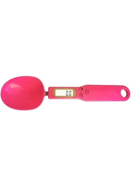 Kırmızı Stil Elektronik Mutfak Terazisi 500G 0.1g LCD Ekran Dijital Ağırlık Ölçme Kahve Kaşığı Tartı Pişirme Mini Mutfak Alet Setleri (Yurt Dışından)