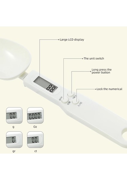 Kırmızı Stil Elektronik Mutfak Terazisi 500G 0.1g LCD Ekran Dijital Ağırlık Ölçme Kahve Kaşığı Tartı Pişirme Mini Mutfak Alet Setleri (Yurt Dışından) indirimleri