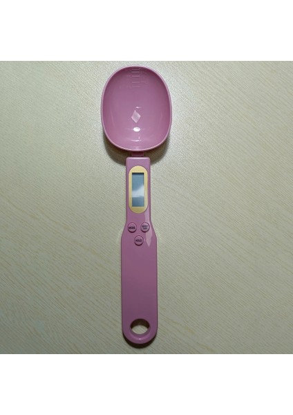 Plastik Pembe Tarzı 500G-0.1G LCD Dijital Mutfak Terazisi Elektronik Pişirme Gıda Ağırlık Ölçme Kaşığı 500G 0.1g Kahve Çay Şeker Kaşığı Tartı Mutfak Aracı (Yurt Dışından)