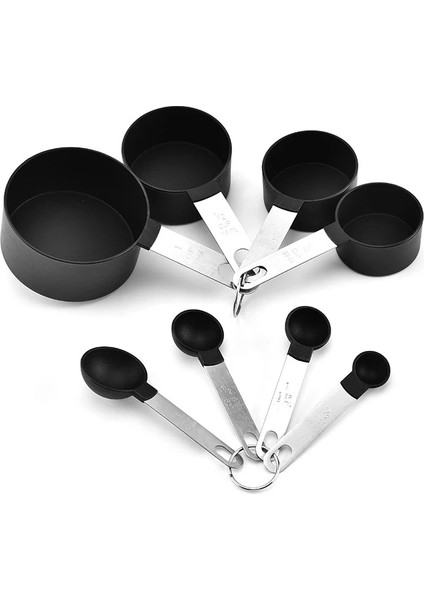 Fincan Pembe Tarzı Set Mutfak Pişirme Aksesuarları Çay Kahve Ölçme Kaşığı Yeni Dayanıklı Paslanmaz Çelik Ölçme Fincan Ölçme Aletleri Seti (Yurt Dışından) fırsatları