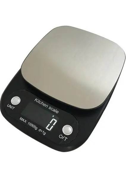 Gümüş Tarzı 10KGG LCD Dijital Elektronik Yüksek Hassasiyetli Gıda Tartı Mutfak Terazisi Aracı (Yurt Dışından)