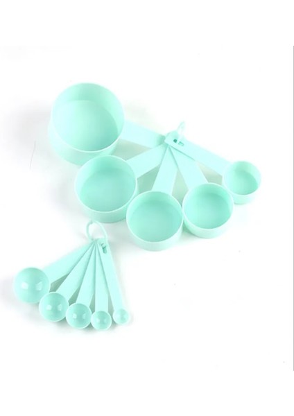 Sarı Stil Mutfak Gereçleri Ölçme Kaşığı Seti Çay Kaşığı Kahve Şeker Kepçe Kek Pişirme Ölçme Fincanları Mutfak Pişirme Pişirme Araçları (Yurt Dışından)