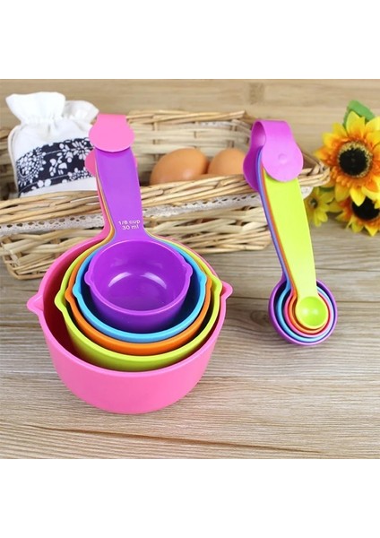 Küçük ve Büyük Beyaz Stil Et Ölçme Kaşıkları Renkli Plastik Ölçü Kaşığı Faydalı Şekerli Kek Pişirme Kaşığı Mutfak Pişirme Ölçme Aletleri (Yurt Dışından) modelleri