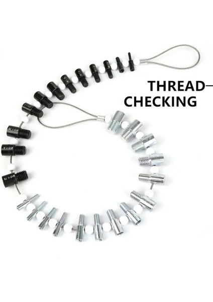 1 Adet Tarzı Diş Test Cihazı Cıvata Somun Vida Diş Kontrol Denetleyicisi Muayene (Inç ve Metrik) Ölçme Aletleri (Yurt Dışından) modelleri