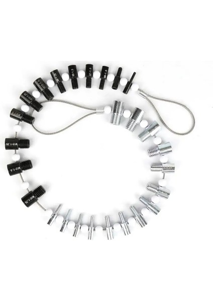 1 Adet Tarzı Diş Test Cihazı Cıvata Somun Vida Diş Kontrol Denetleyicisi Muayene (Inç ve Metrik) Ölçme Aletleri (Yurt Dışından) indirimleri