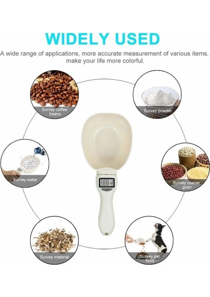 Beyaz Stil 800G.1G Taşınabilir LCD Dijital Mutfak Terazisi Ölçüm Kaşığı Gram Elektronik Kaşık Ağırlık Hacim Gıda Tartı Işlevli Aracı (Yurt Dışından) indirimleri