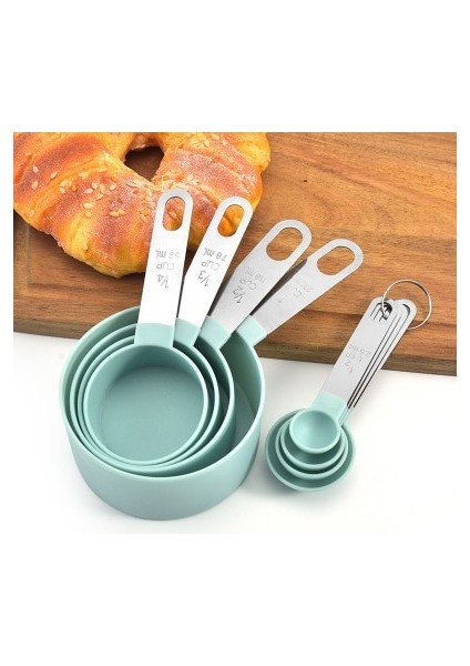 Kupa-Gri Tarzı Çok Amaçlı Kaşıklarbardak Ölçüm Aletleri Pp Pişirme Aksesuarları Paslanmaz Çelikplastik Saplı Mutfak Aletleri (Yurt Dışından) fiyatları