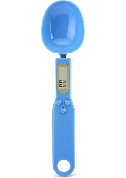 Mavi Stil 500G.1G Elektronik Ölçme Gıda Ölçeği Kaşık LCD Ekran Yüksek Hassasiyetli Hafif Taşınabilir Dijital Mutfak Terazileri Ücretsiz (Yurt Dışından)