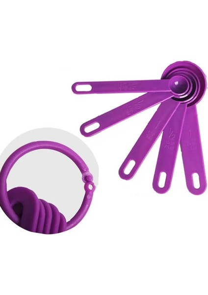 Mor Tarzı Diğer 1 Takım Çok Amaçlı Kaşık Bardak Ölçme Araçları Pp Pişirme Aksesuarları Paslanmaz Çelik Plastik Saplı Mutfak Aksesuarları Gadget'ları (Yurt Dışından) fiyatları