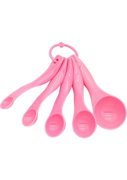 Ölçü Kaşığı Stili 5 Adet Set Plastik Ölçme Fincan ve Kaşık Ölçme Çay Kahve Mutfak Gereçleri Pişirme Araçları Fırın Tepsisi Mutfak Gereçleri (Yurt Dışından)