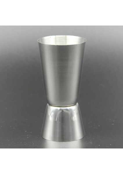 25ML 50ML Bar Paslanmaz Çelik Kokteyl Çok Amaçlı Çift Ölçme Fincan Mini Silver Shot (Yurt Dışından)