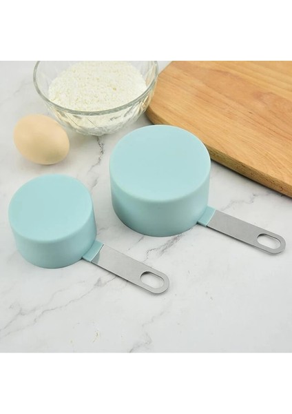 02 Kırmızı Stil 8 Adet Çok Amaçlı Ölçme Kaşıklarıcup Ölçme Aletleri Pp Pişirme Aksesuarları Paslanmaz Çelikplastik Saplı Mutfak Alet Setleri (Yurt Dışından) indirimleri