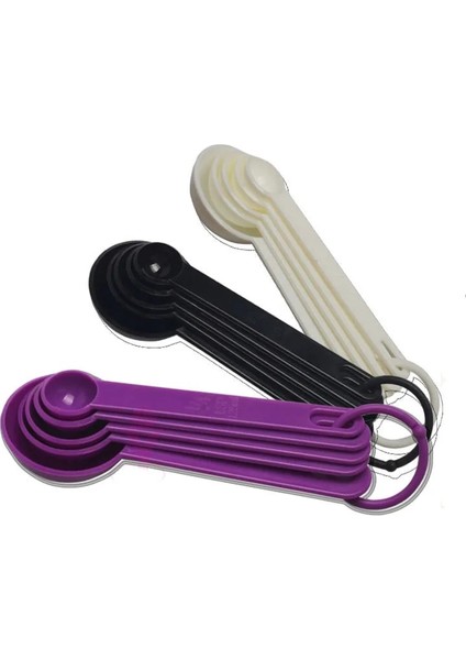 Beyaz Stil Et Ölçme Kaşığı Kepçe Silikon Ölçme Kepçesi Pişirme Pişirme Kahve Aletleri Ölçekli Renkli Plastik Mutfak Gereçleri (Yurt Dışından) indirimleri