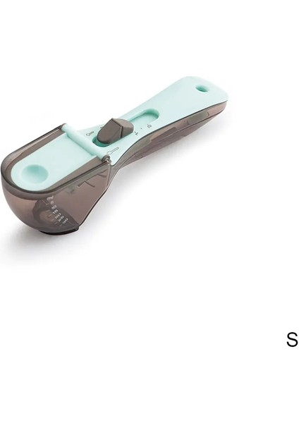 S 30ML Stili Mutfak Aletleri Ayarlanabilir Ölçüm Kaşığı Plastik Ölçek Ölçer Pişirme Malzemeleri Taşınabilir Ölçüm Kaşığı Mutfak Aksesuarları (Yurt Dışından)