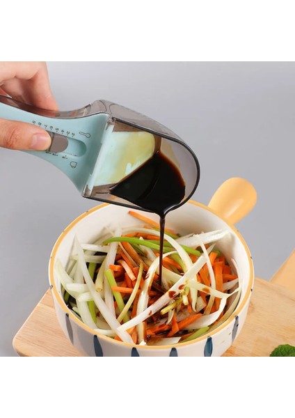 S 30ML Stili Mutfak Aletleri Ayarlanabilir Ölçüm Kaşığı Plastik Ölçek Ölçer Pişirme Malzemeleri Taşınabilir Ölçüm Kaşığı Mutfak Aksesuarları (Yurt Dışından) fırsatları