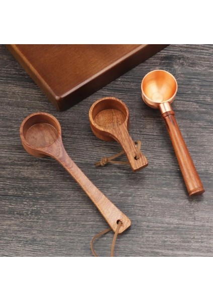 Bir Stil Ootdty Kahve Kaşığı Öğütülmüş Kahve Çekirdekleri Için Ahşap Saplı Ölçme Kaşığı Çay Yemek Kaşığı 10G Kapasiteli Mutfak Aksesuarları (Yurt Dışından) modelleri
