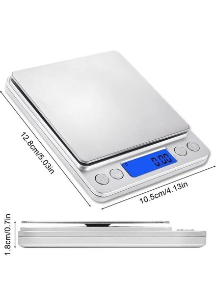 Resim Gösterilen Stil Olarak Yeni 0.01G.1G Hassas LCD Dijital Scaleg Mini Elektronik Gram Ağırlık Denge Ölçeği Çay Pişirme Tartı Için (Yurt Dışından) fiyatları